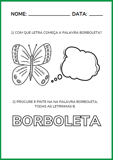 ATIVIDADES COM ALFABETO 2